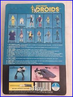 Vintage Star Wars Droids R2D2 Pop Up Saber Toy Action Figure MOC Kenner USA 1985