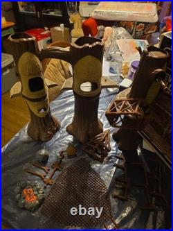 Vintage Star Wars EWOK VILLAGE w box Kenner 1983