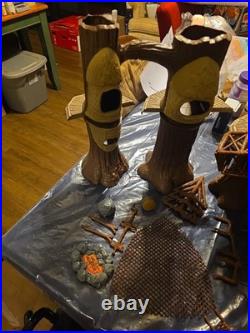 Vintage Star Wars EWOK VILLAGE w box Kenner 1983