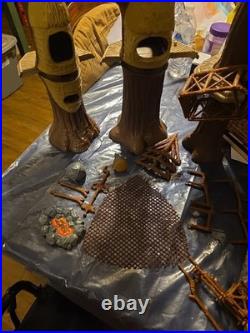 Vintage Star Wars EWOK VILLAGE w box Kenner 1983