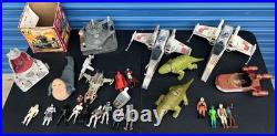 Vintage Star Wars Kenner Toy Lot 1978-2002 Figures Vehicles Playsets X-Wing