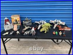 Vintage Star Wars Kenner Toy Lot 1978-2002 Figures Vehicles Playsets X-Wing