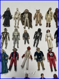 Vintage Star Wars Lot Action Figures Original Collection Toy Over 60 Plus Extras