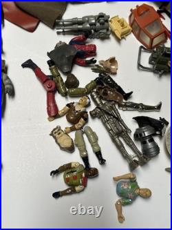 Vintage Star Wars Lot Action Figures Original Collection Toy Over 60 Plus Extras
