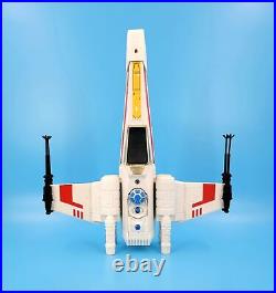 Vintage Star Wars X-wing Fighter (unused Toy Store Display) Bright White! Wow