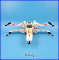 Vintage Star Wars X-wing Fighter (unused Toy Store Display) Bright White! Wow