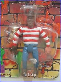 Vintage Sungold Monster Sharp Hand Joe Freddy Krueger Knock Off Ko Toy Figure