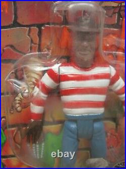 Vintage Sungold Monster Sharp Hand Joe Freddy Krueger Knock Off Ko Toy Figure