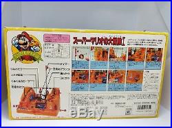 Vintage Super Mario Bros Japan 1986 Game Stage Playset Figure Toy Board Nintendo