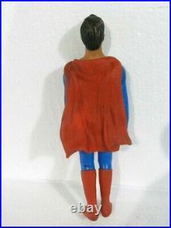 Vintage Superman Rubber 1979 Comics Action Figure Toy Doll