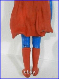 Vintage Superman Rubber 1979 Comics Action Figure Toy Doll