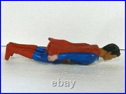 Vintage Superman Rubber 1979 Comics Action Figure Toy Doll