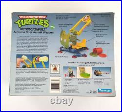 Vintage TMNT Retrocatapult 1989 SEALED Toy Playmates Retro Catapult 5663