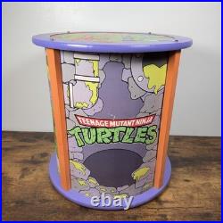 Vintage TMNT Sewer Toy Box Chest'90 Teenage Mutant Ninja Turtles American Toy