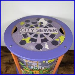 Vintage TMNT Sewer Toy Box Chest'90 Teenage Mutant Ninja Turtles American Toy
