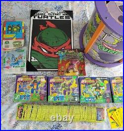Vintage TMNT Teenage Mutant Ninja Turtles Toy Bundle Lot Rare Hard To Find