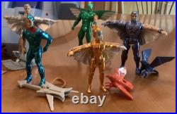 Vintage TV- Silverhawks Maraj And Action Figures