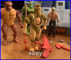 Vintage TV- Silverhawks Maraj And Action Figures