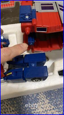 Vintage Takara G1 Transformers C-307 Super Ginrai Powermaster Optimus Prime Toy