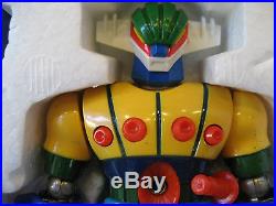 Vintage Takara GEAG magnemo magnetic figure with BOX 1970's RARE microman toy