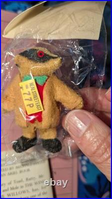 Vintage The Wind In The Willows Toys Figures Eisen Durwood Co New Lot 4 1982