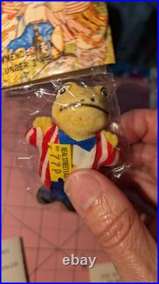 Vintage The Wind In The Willows Toys Figures Eisen Durwood Co New Lot 4 1982