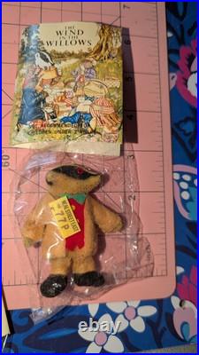 Vintage The Wind In The Willows Toys Figures Eisen Durwood Co New Lot 4 1982