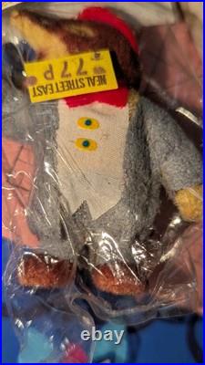 Vintage The Wind In The Willows Toys Figures Eisen Durwood Co New Lot 4 1982