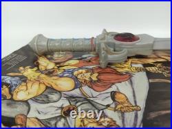 Vintage Thundercats Sword of Omens Lion-O Lionel SRL Argentina 80 s Not LJN Toys