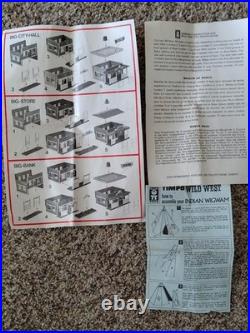 Vintage Timpo Frontier Trail Blazers Town Set