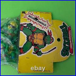 Vintage Tmnt Teenage Mutant Ninja Turtles Lot Bootleg Toy Argentina 1991 Moc