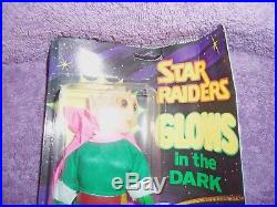 Vintage Tomland Star Raiders GID Coth rare on card monster toy action figure