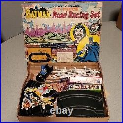 Vintage Toy Batman Racing Set with Box