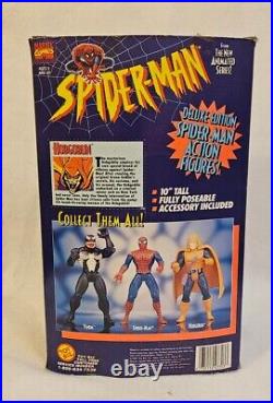 Vintage Toy Biz Deluxe Edition 10 Inch Silver Surfer, Venom & Hobgoblin Figures