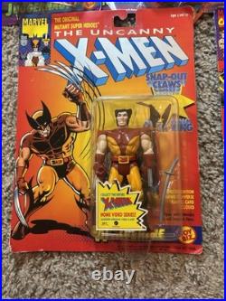 Vintage Toy Biz Marvel The Uncanny X-Men Series 90's New Sealed Lot of 7