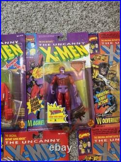 Vintage Toy Biz Marvel The Uncanny X-Men Series 90's New Sealed Lot of 7