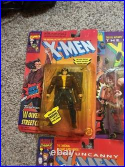Vintage Toy Biz Marvel The Uncanny X-Men Series 90's New Sealed Lot of 7