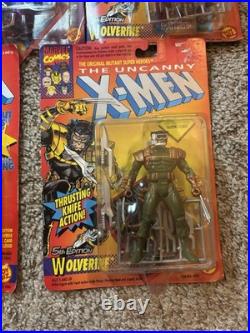 Vintage Toy Biz Marvel The Uncanny X-Men Series 90's New Sealed Lot of 7