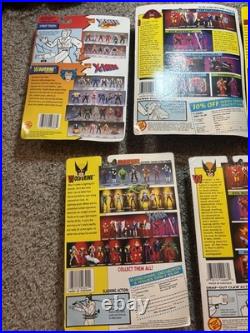 Vintage Toy Biz Marvel The Uncanny X-Men Series 90's New Sealed Lot of 7