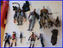 Vintage Toy Biz Resident Evil Tyrant Mr. X Birkin Claire lab Zombie cop Forest