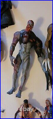 Vintage Toy Biz Resident Evil Tyrant Mr. X Birkin Claire lab Zombie cop Forest