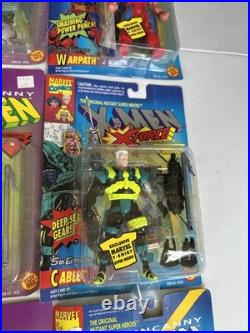 Vintage Toy Biz The Uncanny X-Men X-Force Series 3, 1994, New Sealed, Lot of 16