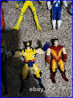 Vintage Toy Biz X-men Loose action Figure Lot of 17