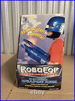 Vintage Toy Island Robocop Alpha Commando Electronic Weapon Arm Very Rare 1998