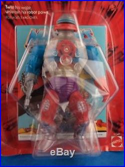 Vintage Toy MASTERS OF THE UNIVERSE ROBOTO Carded MOC Figure 1984