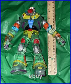 Vintage Toy Story Buzz Lightyear Amazing Ko Knock Off Thick Heavy Figure Read