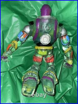 Vintage Toy Story Buzz Lightyear Amazing Ko Knock Off Thick Heavy Figure Read