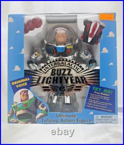 Vintage Toy Story Buzz Lightyear Intergalactic Ultimate Talking Action Figure