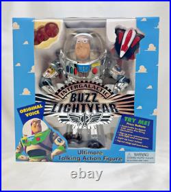 Vintage Toy Story Buzz Lightyear Intergalactic Ultimate Talking Action Figure Vintage Toy Story Buzz Lightyear Intergalactic Ultimate Talking Action Figure