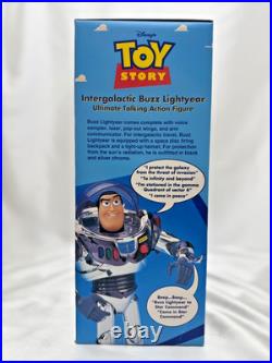 Vintage Toy Story Buzz Lightyear Intergalactic Ultimate Talking Action Figure